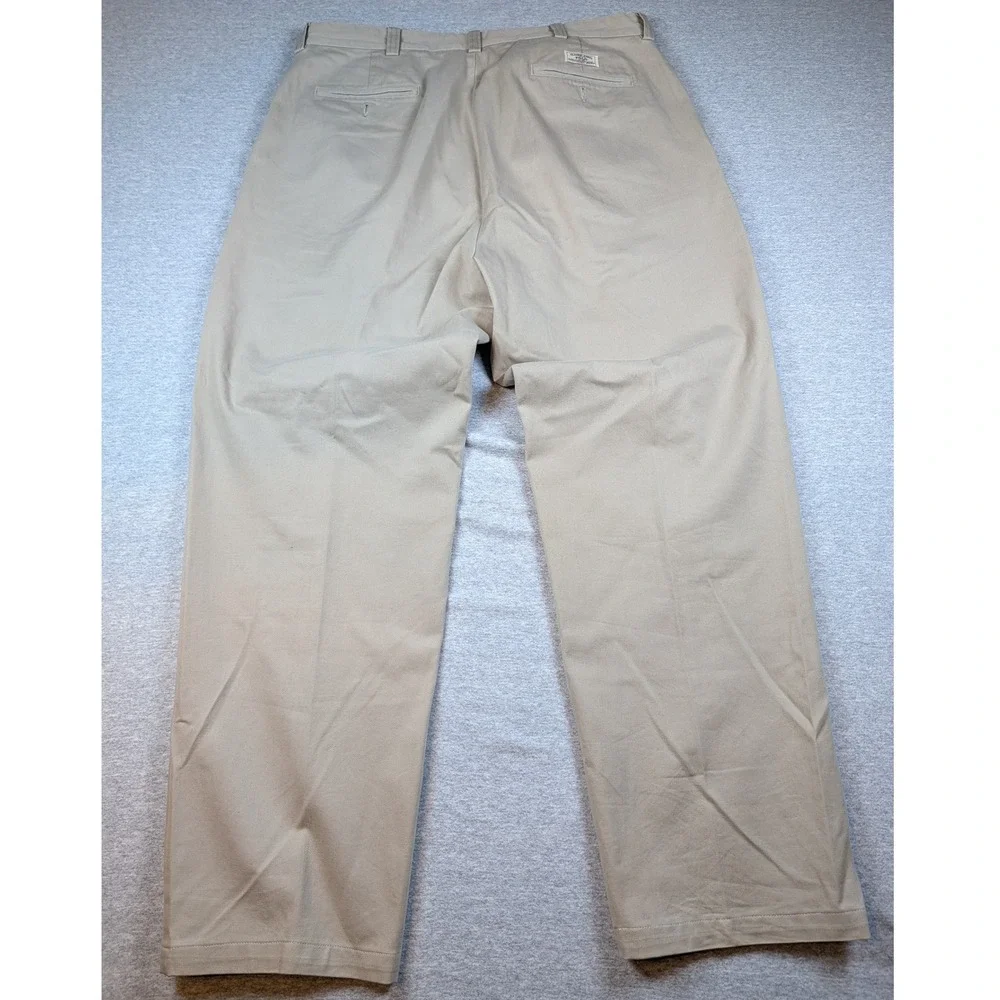 Polo Ralph Lauren Philip Pant Mens 38x32 Tan Khaki Classic Chino Cotton Straight